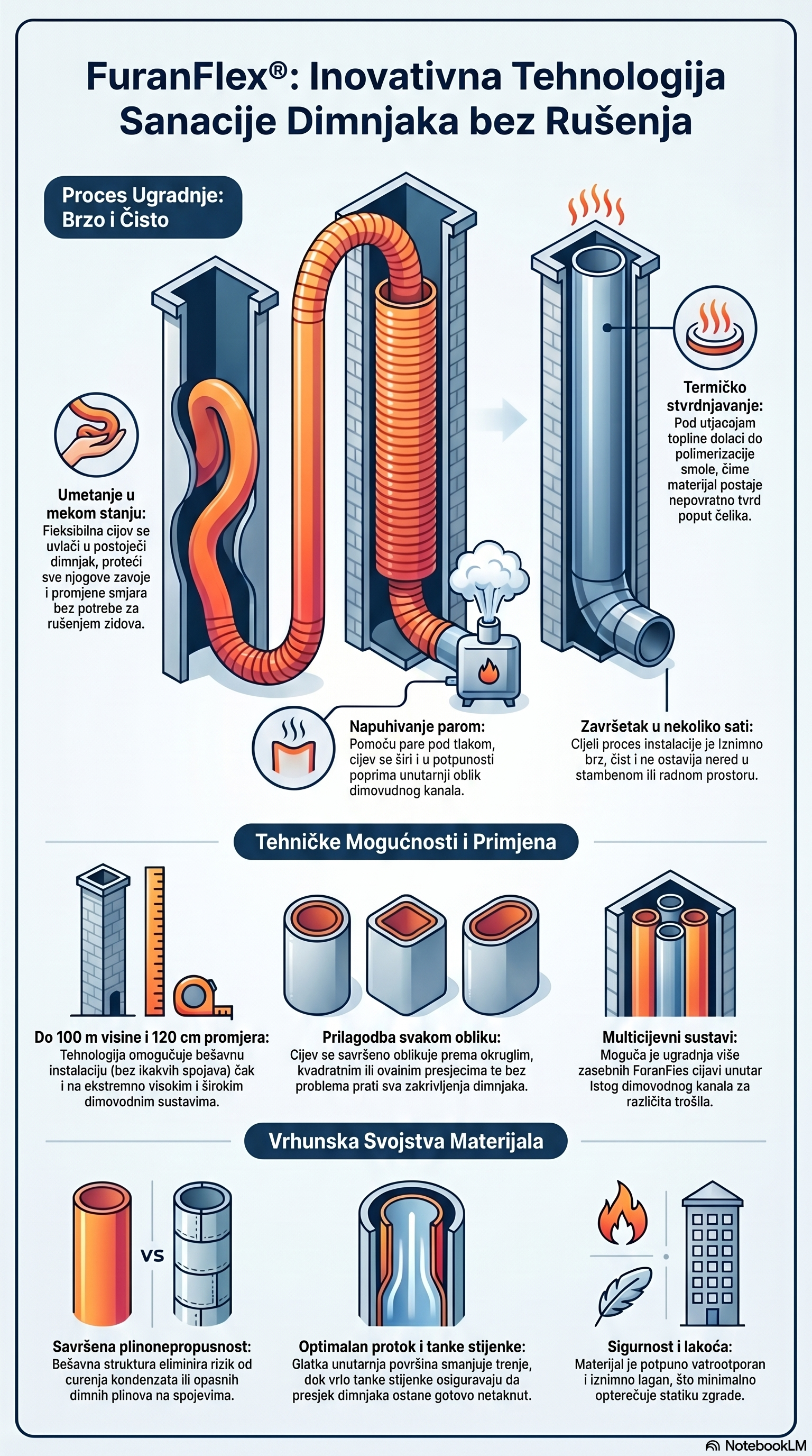 FuranFlex proces ugradnje